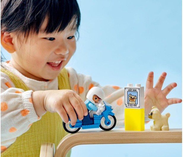 LEGO DUPLO 10967 Motocykl policyjny - 1035626 - zdjęcie 2